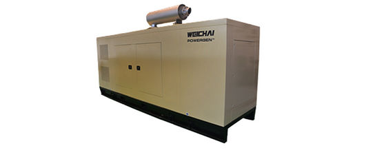 247.5KVA-495KVA низкий шум генератор Weichai устанавливает высокую скорость 1500 р/мин